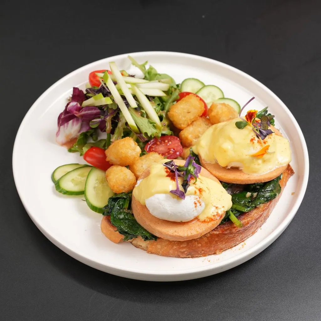 Eggs & Sausage Benedict
