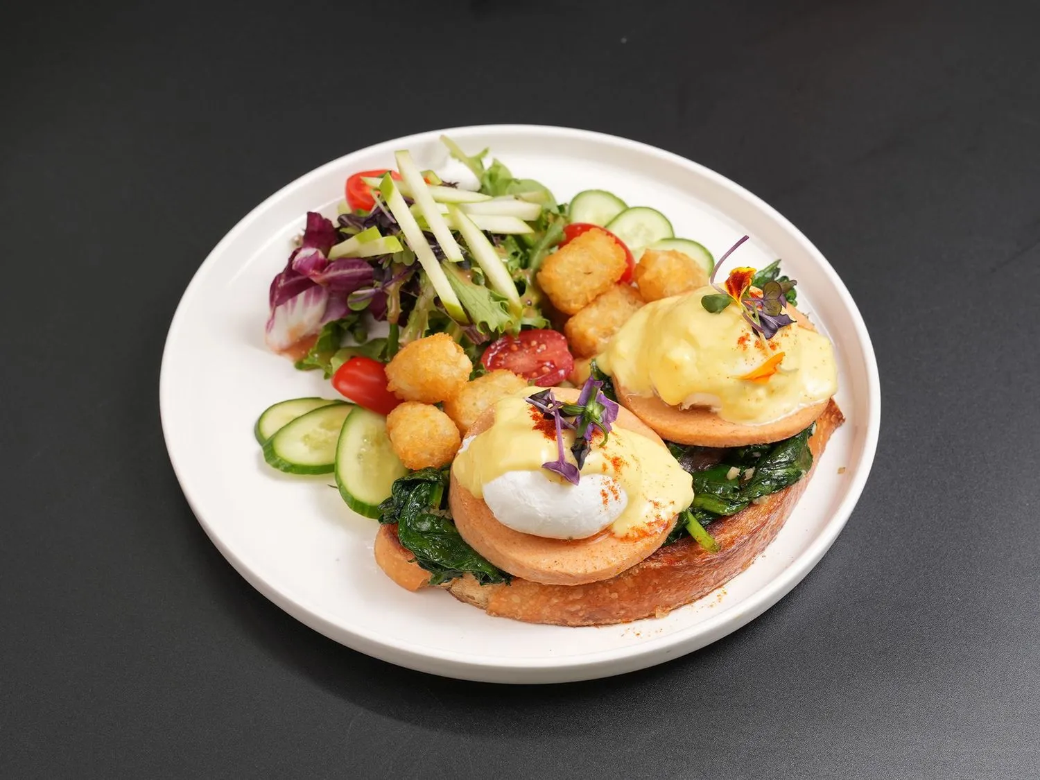 Eggs & Sausage Benedict
